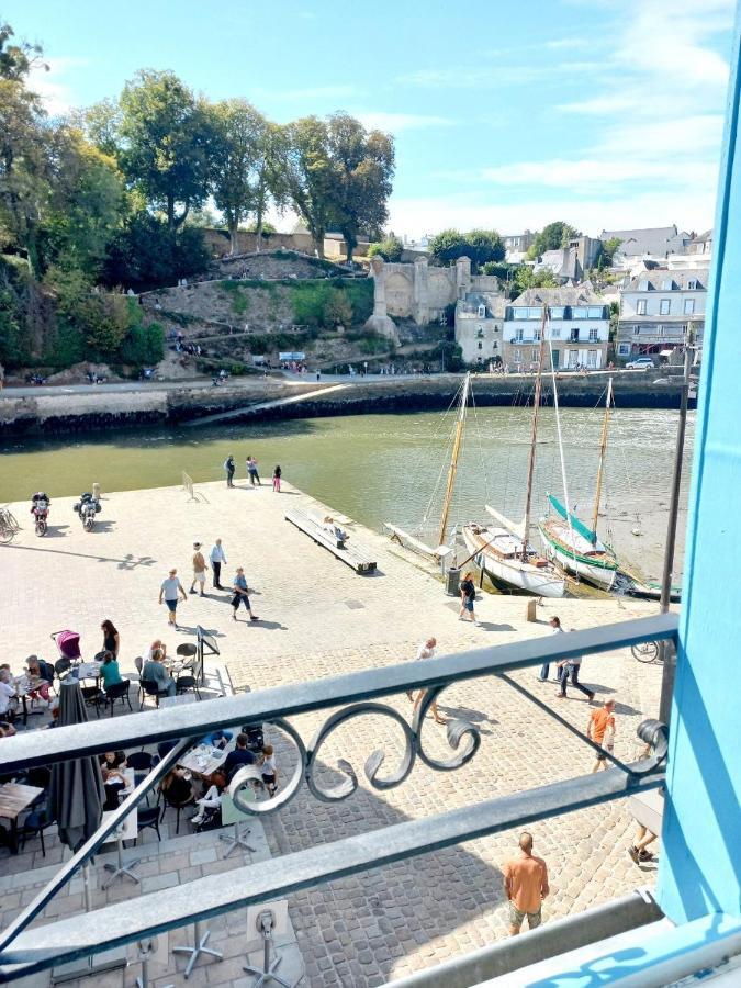 Tres Bel Appartement Avec Superbe Vue Sur Le Port De Saint Goustan أوري المظهر الخارجي الصورة